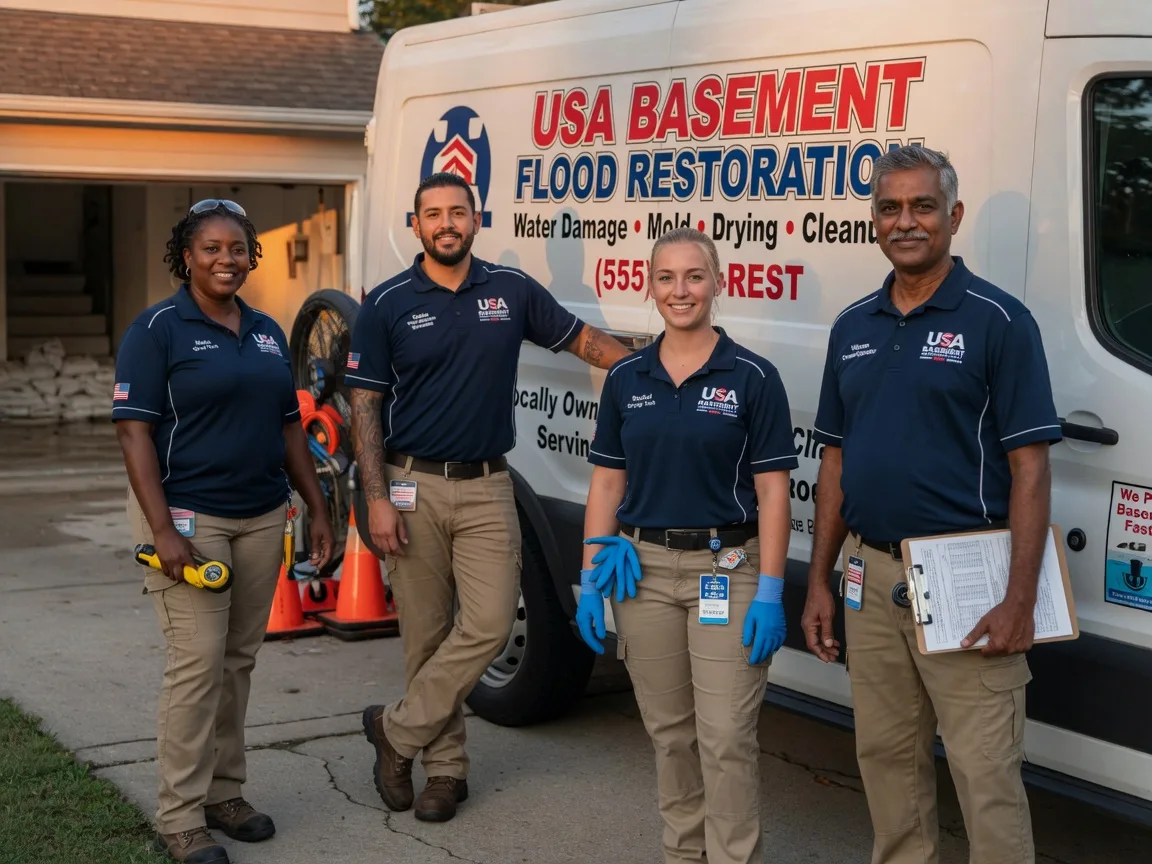 Basement Flood Cleanup company in Wilsonville, IL