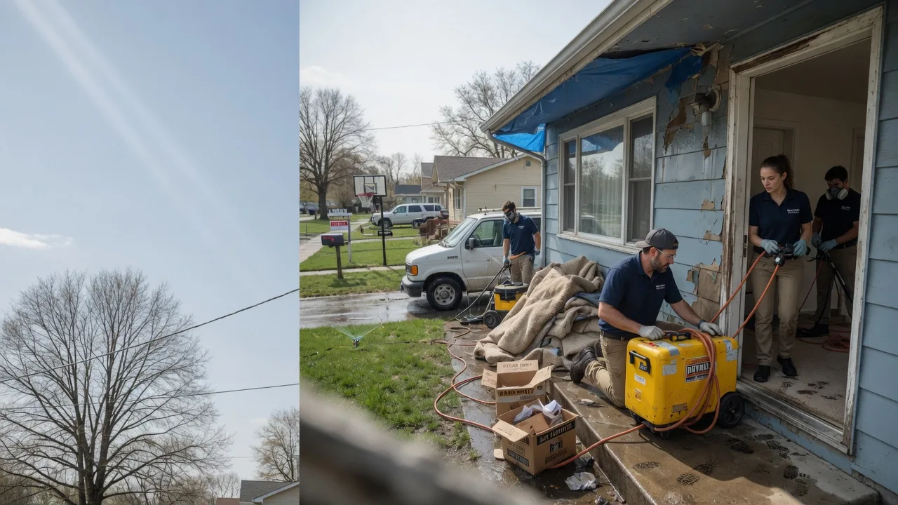 Basement Flood Cleanup in Wilsonville, IL near me